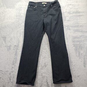 Levi’s 550 Jeans Womens Size 10 M Black Relaxed Bootcut 550 Stretch